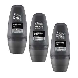Deodorant - Invisible Dry Roll-On 50 ml - 3er Set